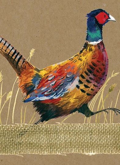 Bild von PHEASANT SMALL KRAFT NOTEBOOK