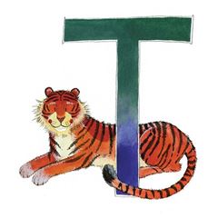 Picture of T ALPHABET TILE