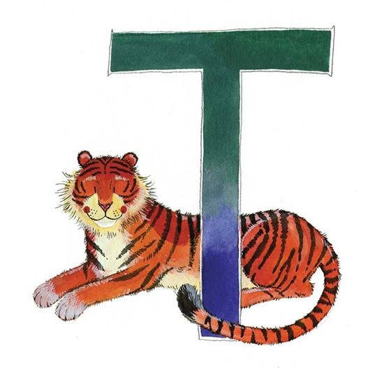 Picture of T ALPHABET TILE