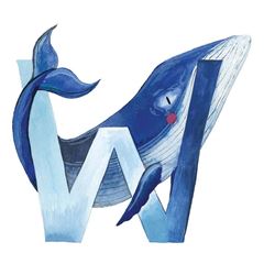 Picture of W ALPHABET TILE