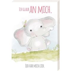 Picture of Leinwandbild Ich glaub an mich, 30 × 45 cm