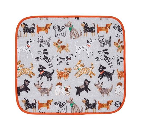 Immagine di Dog Days Dish Drying Mat - Ulster Weavers