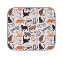 Picture of Feline Friends Dish Drying Mat - Ulster Weavers