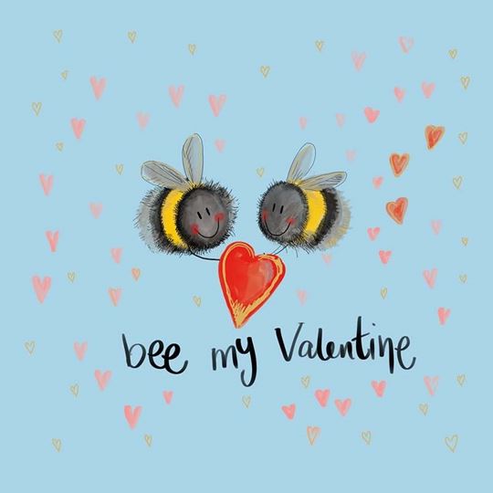 Bild von SPRS64 BE MY VALENTINE CARD