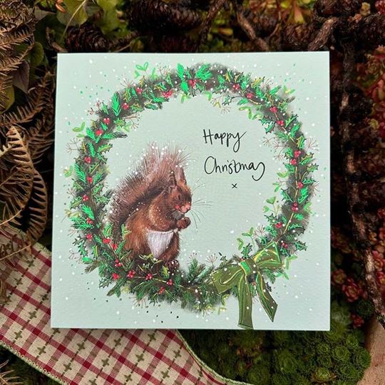 Immagine di CHRISTMAS SQUIRREL CHRISTMAS CARD
