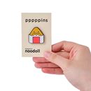 Image sur Noodoll Enamel Pin Ricehashbrown, VE-6