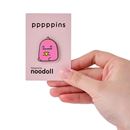 Picture of Noodoll Enamel Pin Miss Dino, VE-6