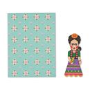 Bild von Noodoll Artist Bookmark Card Folk Artist Green, VE-6