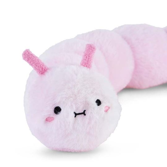 Image sur Noodoll Classic Plush Toy 20 cm Ricewaggle - Pink Caterpillar, VE-4