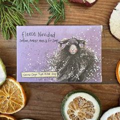 Immagine di FLEECE NAVIDAD - SAFFRON, AMBER, MOSS & FIR
