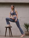 Immagine di Yoga Bra Guna in enzian von The Spirit of OM