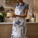 Picture of Willow Toile Cotton Apron - Ulster Weavers