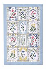Immagine di Boho Floral Cotton Tea Towel - Ulster Weavers