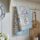 Image sur Boho Floral Cotton Tea Towel - Ulster Weavers