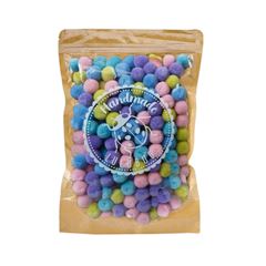 Bild von Pompon Set 200 Unicorn, Kaschmiroptik