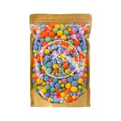 Bild von Pompon Set 500 Circus, Filzoptik & Glitter