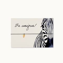 Bild von Armband-Karte: Zebra - by vivi.