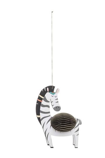 Bild von Papieranhänger ZEBRA