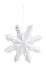 Bild von Papieranhänger WHITE STAR
