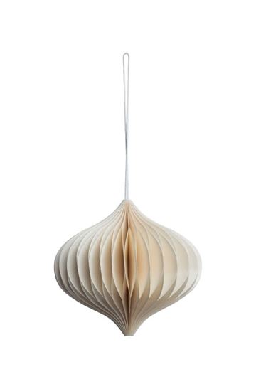 Bild von Papieranhänger WHITE DROP