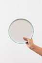 Bild von Teller TINTED GRACE aqua