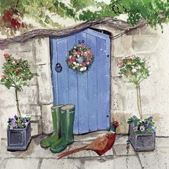 Bild von COTTAGE DOOR BLANK CARD