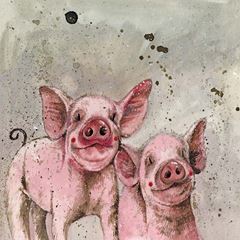 Bild von PIGLETS BLANK CARD
