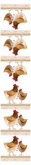 Bild von SPRING CHICKENS BOOKMARK