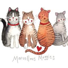 Bild von MARVELLOUS MOGGIES FRIDGE MAGNET