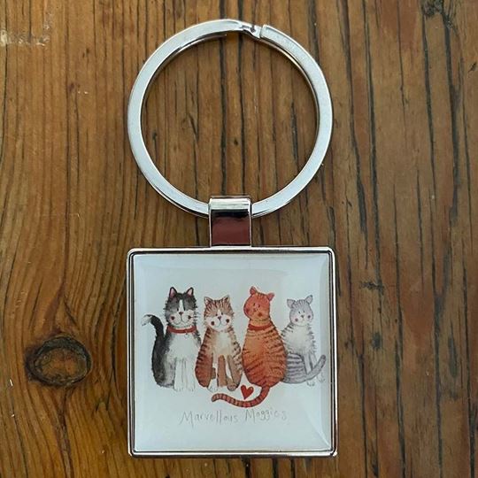 Bild von MARVELLOUS MOGGIES KEY RING