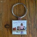Picture of CRAZY CAT LADY KEY RING