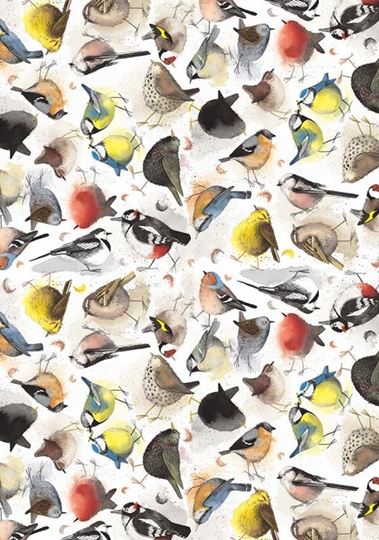 Image sur BIRDS LARGE CHUNKY NOTEBOOK