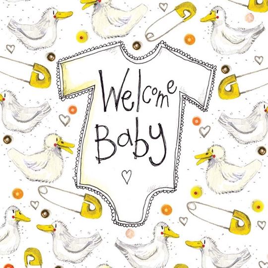 Bild von WELCOME BABY CARD