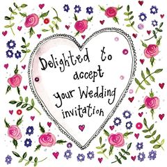 Bild von WEDDING INVITATION CARD