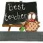 Picture of BEST TEACHER CARD