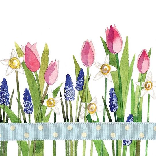 Bild von FLOWERS MINI MAGNETIC NOTEPAD