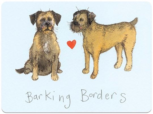 Picture of BARKING BORDERS PLACEMAT