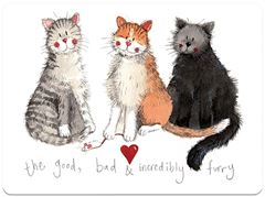 Immagine di THE GOOD, THE BAD AND THE INCREDIBLY FURRY PLACEMAT