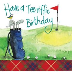 Bild von GOLF BAG BIRTHDAY CARD