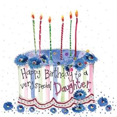 Bild von DAUGHTER CAKE BIRTHDAY CARD