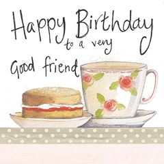 Bild von GOOD FRIEND BIRTHDAY CARD