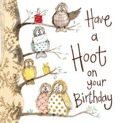 Bild von HOOTERS BIRTHDAY CARD