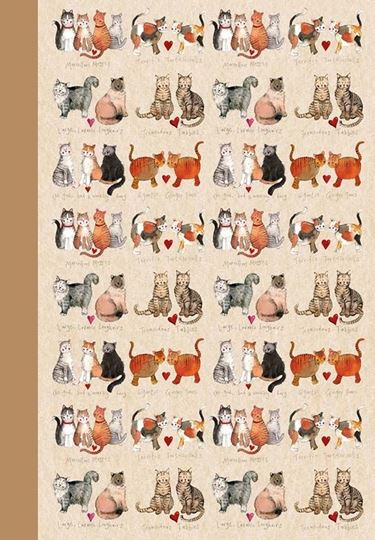 Picture of CHARISMATIC CATS SMALL HARDBACK JOURNAL