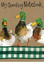 Picture of HAPPY MALLARDS SMALL KRAFT NOTEBOOK