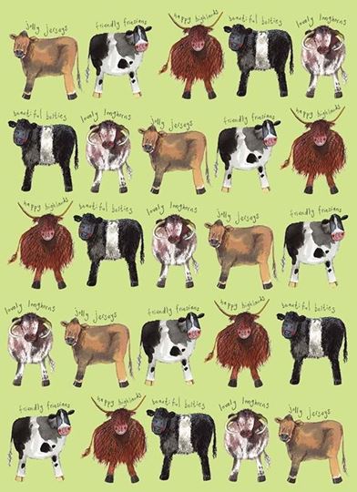 Picture of COW COLLECTION SOFT LARGE NOTEBOOK
