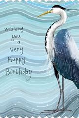 Bild von HERON BIRTHDAY CARD