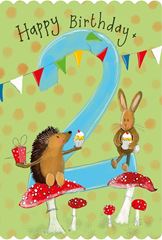 Bild von 2ND BIRTHDAY CARD