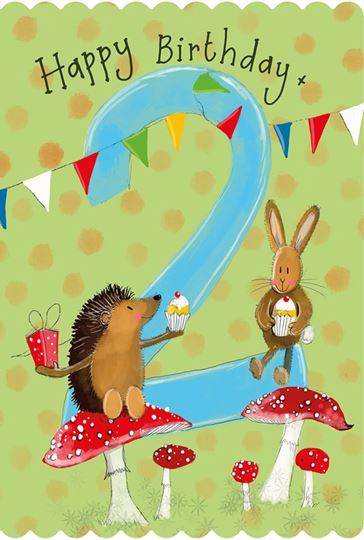 Bild von 2ND BIRTHDAY CARD