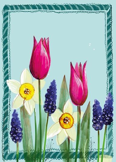 Bild von SPRINGTIME BLANK CARD