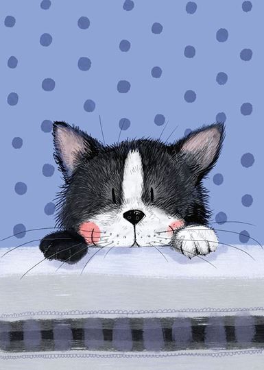 Immagine di LITTLE FRISKY BLANK CARD
